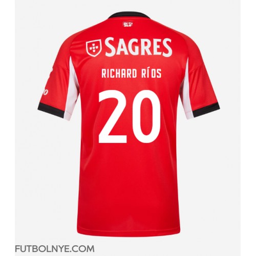 Camiseta Benfica Richard Rios #20 Primera Equipación 2025-26 manga corta